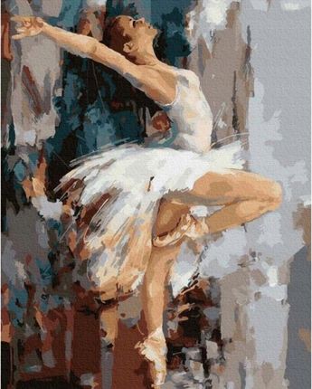 Obraz Malowanie Po Numerach Rama Baletnica W Tańcu
