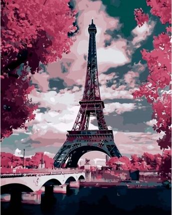 Obraz Do Malowania Po Numerach Rama Paryż Wieża