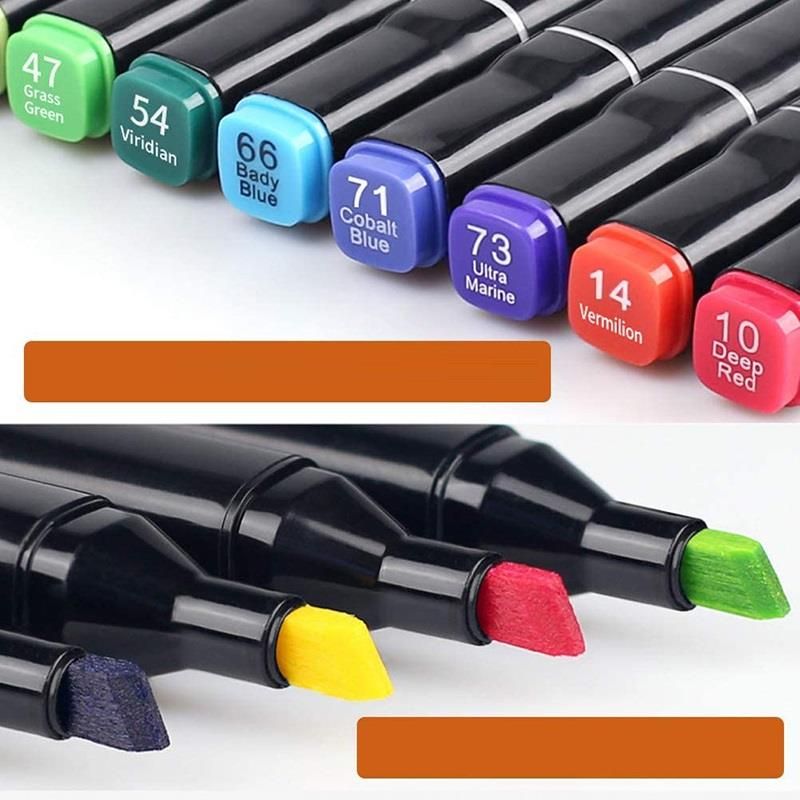 Markery Alkoholowe Pro Zestaw 40 Szt Touch + Torba - zdjęcie 4 Markery Alkoholowe Pro Zestaw 40 Szt Touch + Torba