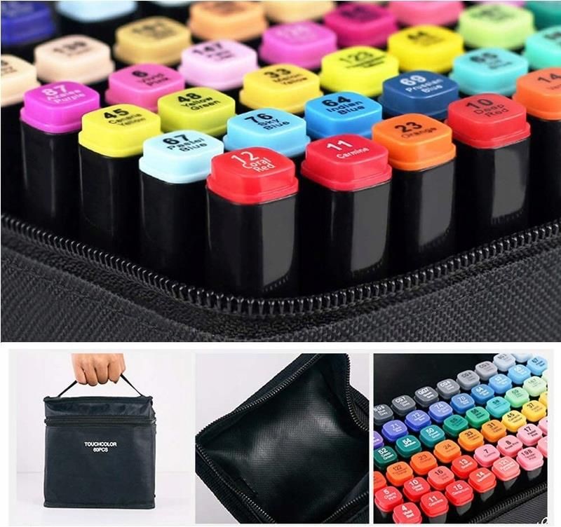 Markery Alkoholowe Pro Zestaw 40 Szt Touch + Torba - zdjęcie 7 Markery Alkoholowe Pro Zestaw 40 Szt Touch + Torba