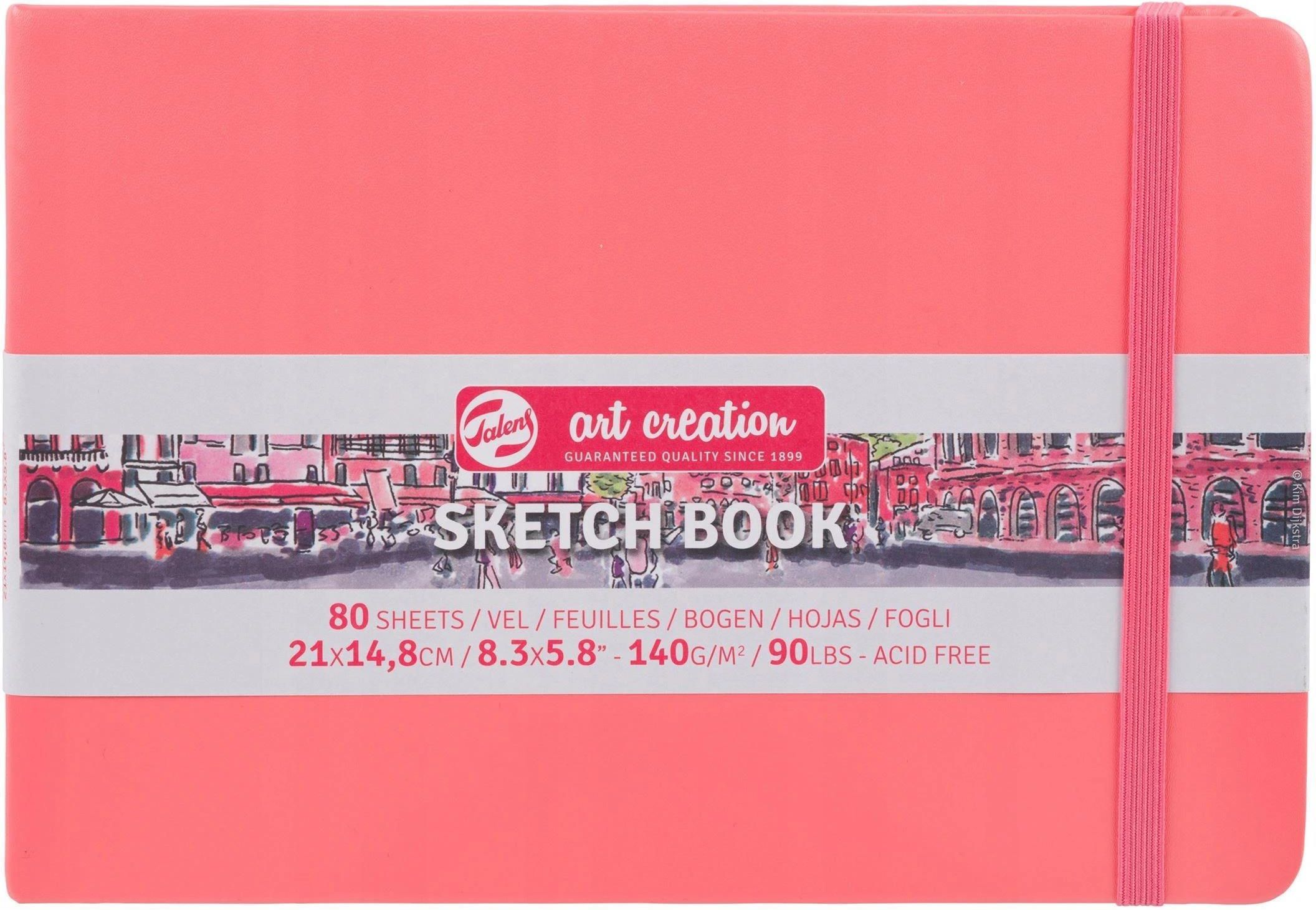 Talens Art Creation Sketchbook 140g - Pink Champagne