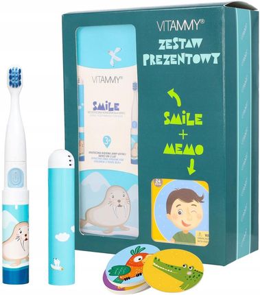 Szczoteczka elektryczna Vitammy Smile Mors + Dodo Memo I Gra Obrazkowa TOW018730