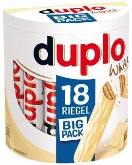 Ferrero Duplo White Batoniki 18 Batoników x 18,2g