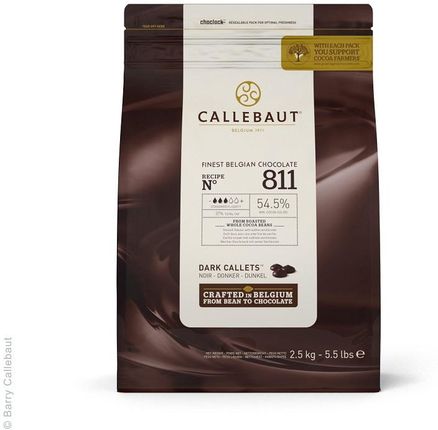 Callebautserowa 54,5% 811 Nvczekolada 2.5kg