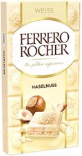 Zdjęcie Ferrero Rocher Czekolada Biała Z Orzechami 90g - Sucha Beskidzka