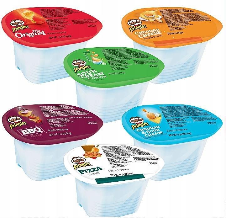 Pringles Chipsy Variety Pack 27 Cup 555g Z Usa - Ceny i opinie - Ceneo.pl