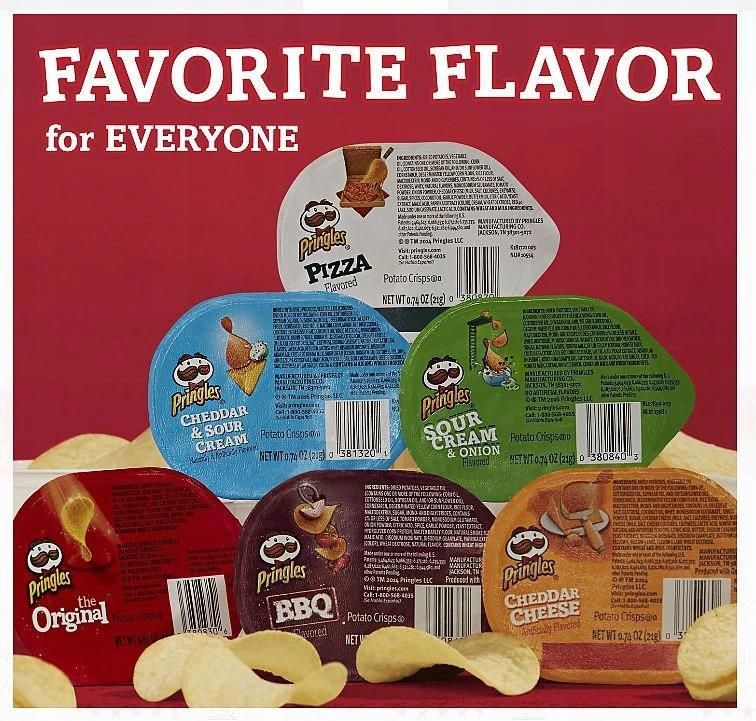 Pringles Chipsy Variety Pack 27 Cup 555g Z Usa - Ceny i opinie - Ceneo.pl