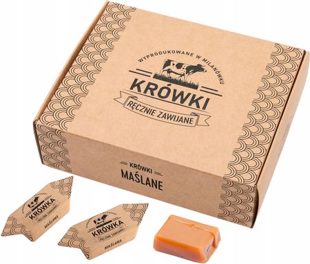 Krówki Ciągutki Maślane W Pudełku 350g