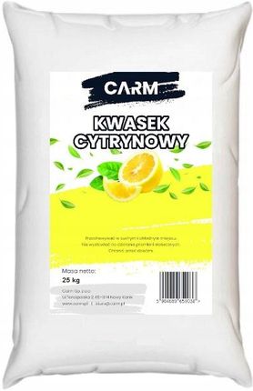 Kwas Kwasek Cytrynowy Spożywczy Czysty 25kg E330
