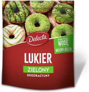 Delecta Lukier Zielony Dekoracyjny