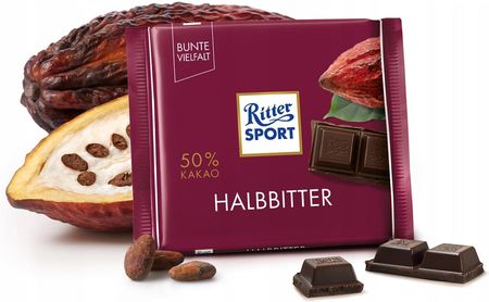 Ritter Sport Halbbitter 100g Niemiecka