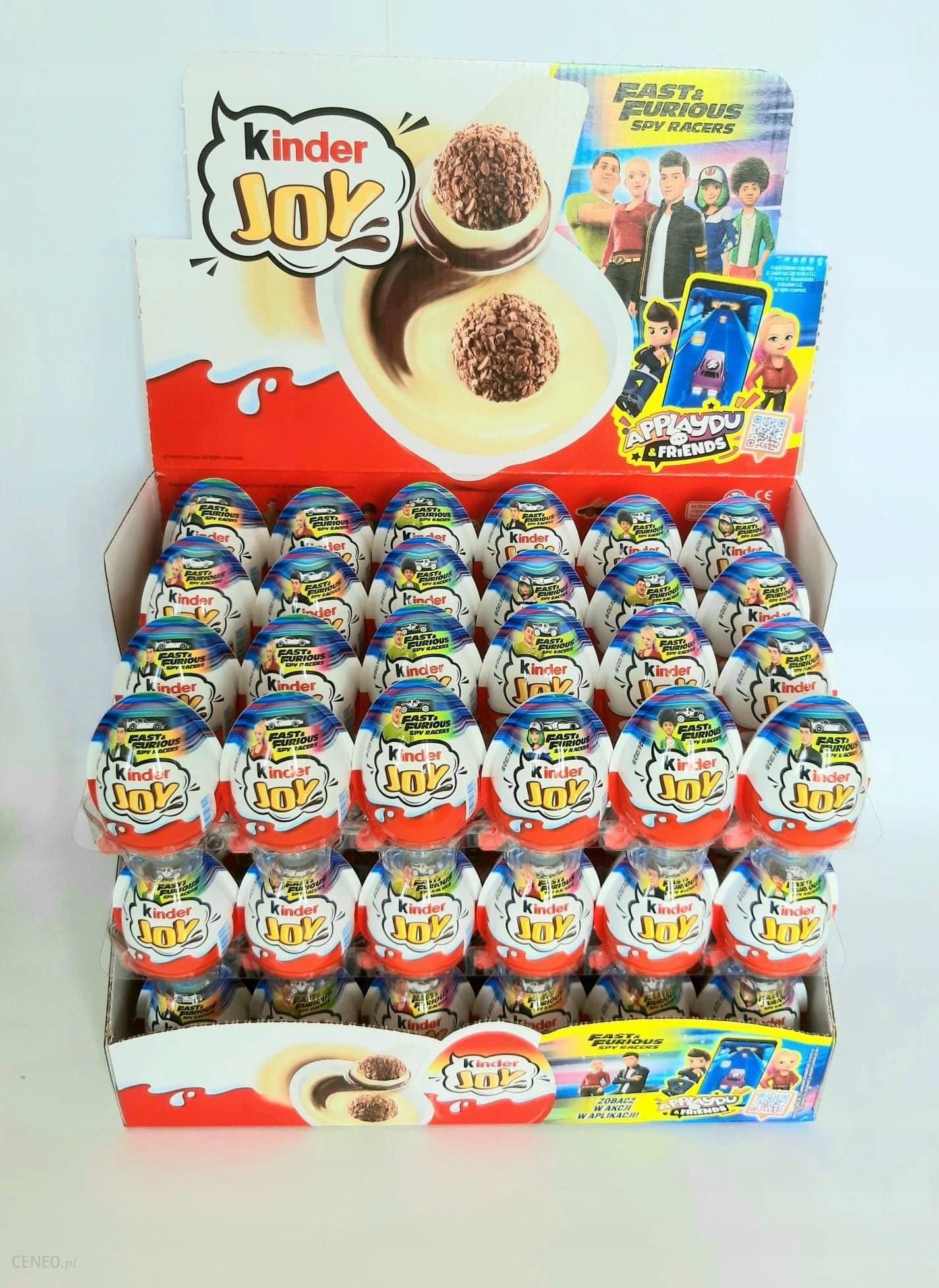 Ferrero Kinder Jajko Joy Funko 3Pak 3 x 20g 60g - Ceny i opinie - Ceneo.pl
