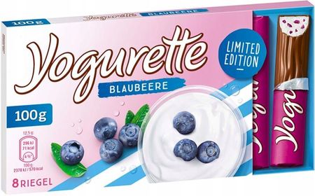Ferrero Batoniki Yogurette Borówka Z Niemiec 8Szt 100g