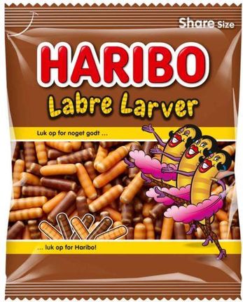 Haribo Labre Larver 325g