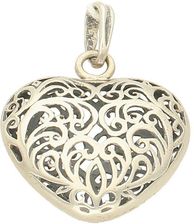 Zdjęcie Srebrna zawieszka serce ażurowe - Inowrocław