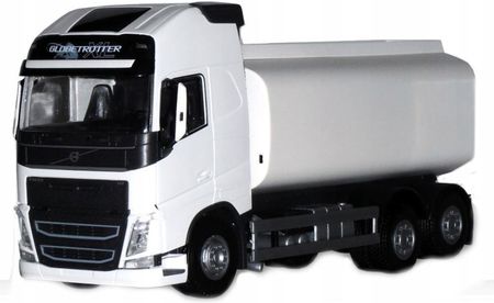 EMEK TOY CAR DELIVERY TRUCK VOLVO FH WHITE 1:25