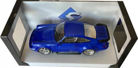 Solido 1/18 Scale Diecast S1803405 - Porsche 911 (964) Turbo - Blue