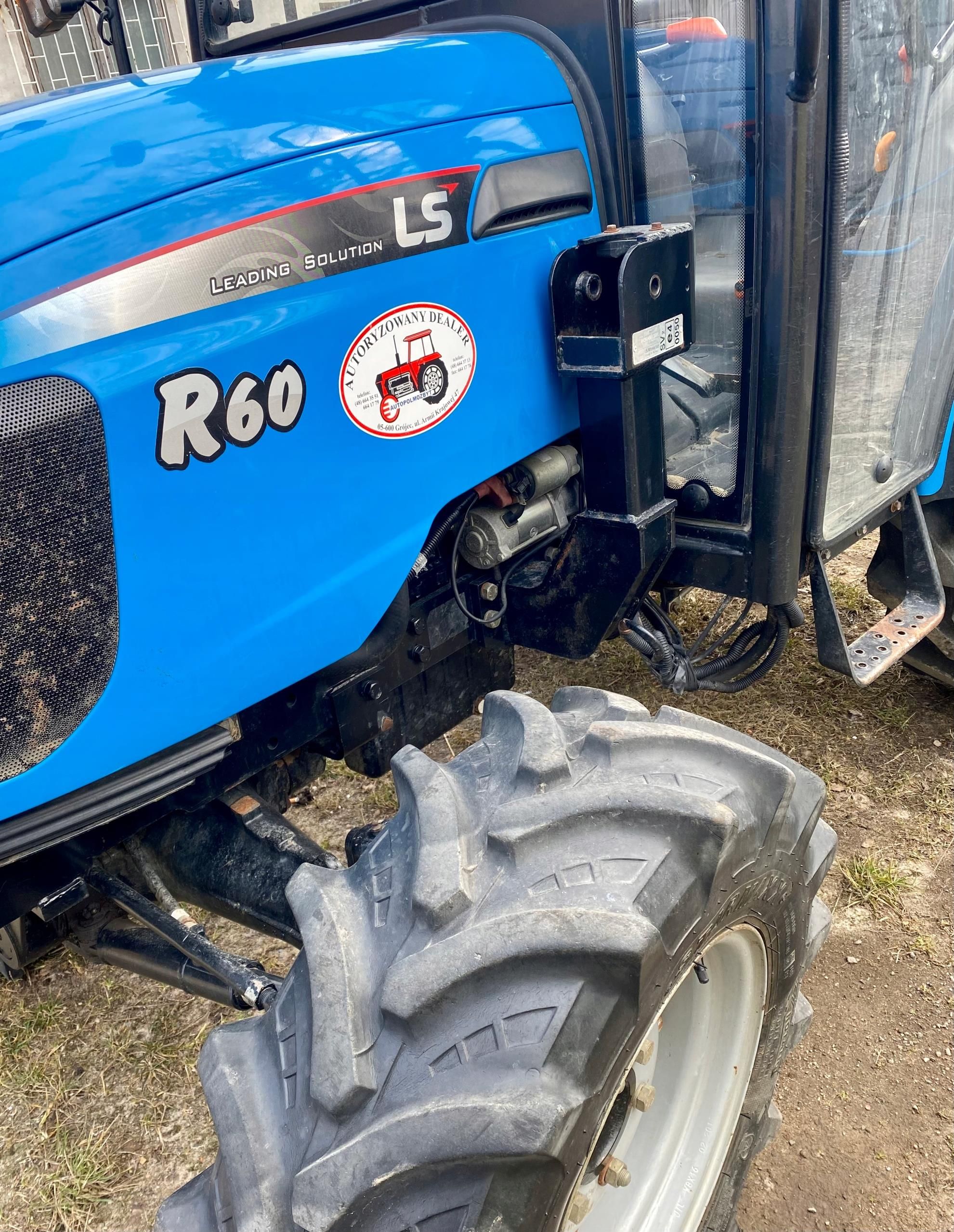 Traktor ciągnik sadowniczy rolniczy LS R60 komunal - Opinie i ceny na ...