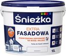 Farba Fasadowa Extra Biała 10L Śnieżka