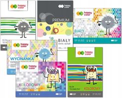 Zdjęcie Happy Color Blok Rysunkowy Biały + Kolorowy A4 (3550203009) - Pyskowice