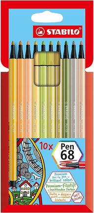 Stabilo Intensywne Flamastry Premium Pen 68 10 Szt (681022)