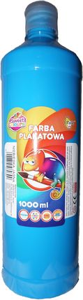 Sweet Colours Farba Plakatowa Tempera 1000Ml Jasny Niebieski 24H (5902815960300)
