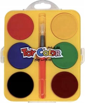 Toy Color Farby Akwalele Xl 6 Kolorów 798 (ART798)