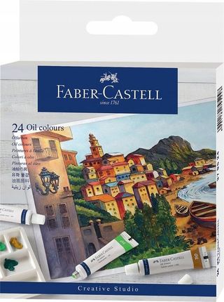 Faber Castell Farby Olejne W Tubce 9 Ml X 24 Kol. (379524)