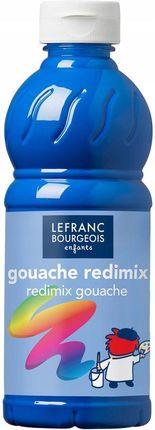 Lefranc & Bourgeois Farba Plakatowa Tempera L&B Niebieska 500 Ml (LB188010)