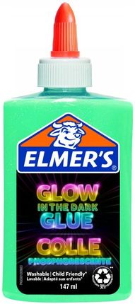 Klej Elmers Do Slime Glutków Świecący W Ciemności Niebieski 147Ml 2162078