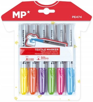 Mp Marker Do Tkanin 6 Sztuk Mix Kolorów (PE474)