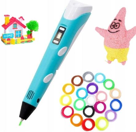Pen 3D Długopis Dla Dzieci Z Wkładem 27 Metrów (PIÓRO3D333)