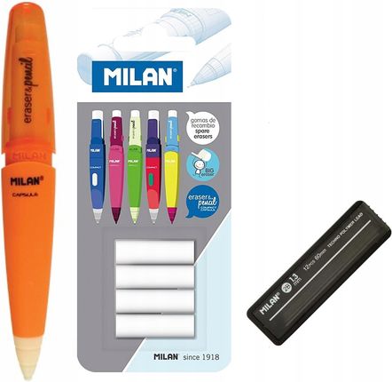 Milan Ołówek Capsule Neon 1,3Mm +Grafity+ Gumki (18504920)