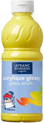 Lefranc & Bourgeois Farba Akrylowa Żółty Podstaw. Połysk 500Ml (188025)