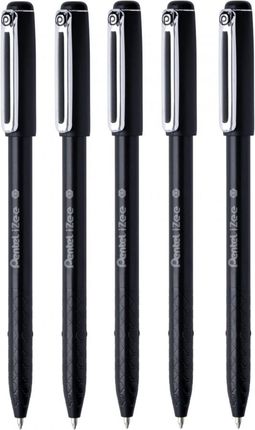 Pentel Długopis Automatyczny Izee Czarny Bx467-A X5 Komplet
