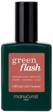 Zdjęcie Manucurist - Vernis Green Flash Lakier Półpermanentny Bois De Rose 15Ml - Bobolice