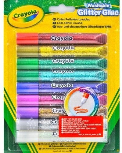 Crayola Crayola: Brokatowy Klej Kolorowy 9 Szt (71662035273) - Ceny i  opinie - Ceneo.pl