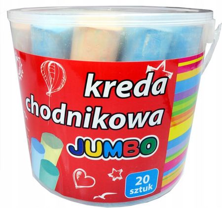 Jumbo Kreda Chodnikowa 20 Szt Dla Dzieci (3595)