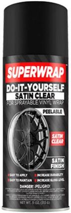 SUPERWRAP | Satin Clear | Folia vinylowa w płynie