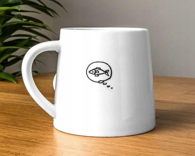 Kubek Z Ogonkiem Kota 3D Kotek Kubeczek 350ML - zdjęcie 3 Kubek Z Ogonkiem Kota 3D Kotek Kubeczek 350ML