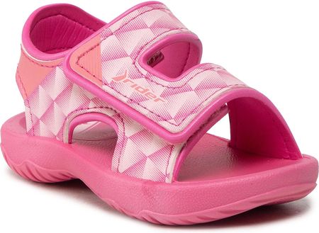 Sandały RIDER - Basic Sandal V Baby 83070 Pink/Pink 25025