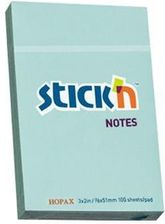 Zdjęcie Notes Samoprzylepny 76X51mm Neon Hopax Niebieski Pastelowy - Sulęcin
