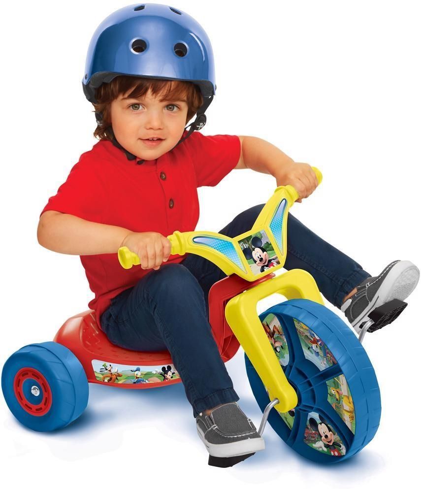 Pulio Jakks Rowerek 3-Kołowy 10" Mickey - zdjęcie 2 Pulio Jakks Rowerek 3-Kołowy 10" Mickey