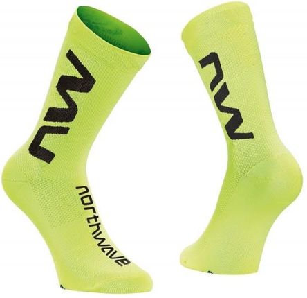 Northwave Skarpety Extreme Air Sock Yllw Fluo Blac