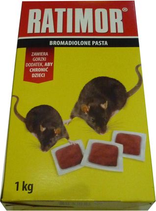 Ratimor Pasta Miękka 1Kg Trutka Na Myszy Szczury