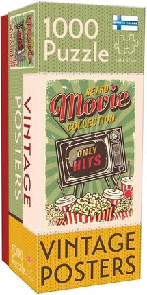 Tactic Puzzle Vintage Retro Movie Collection 1000El.
