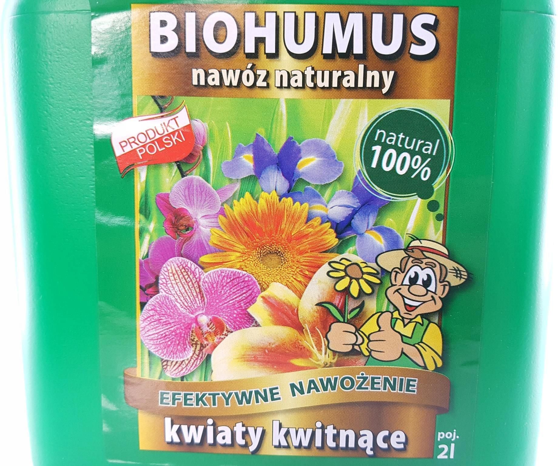 Nawóz Biohumus Life Nawóz Eko Do Kwiatów Kwitnących 2l Ceny I Opinie Ceneopl 2552