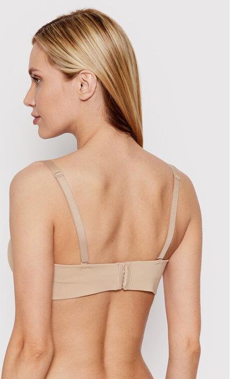 Calvin Klein Underwear Biustonosz push-up 000QF5677E Beżowy - Ceny