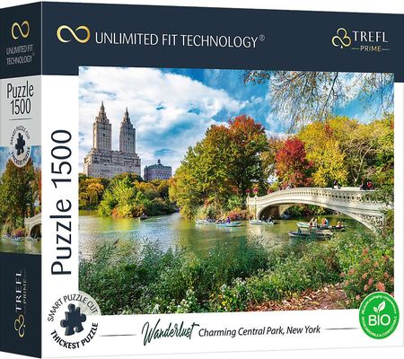 Trefl Puzzle Unlimited Fit Technology 1500el. Uroczy Central Park Nowy Jork 26194