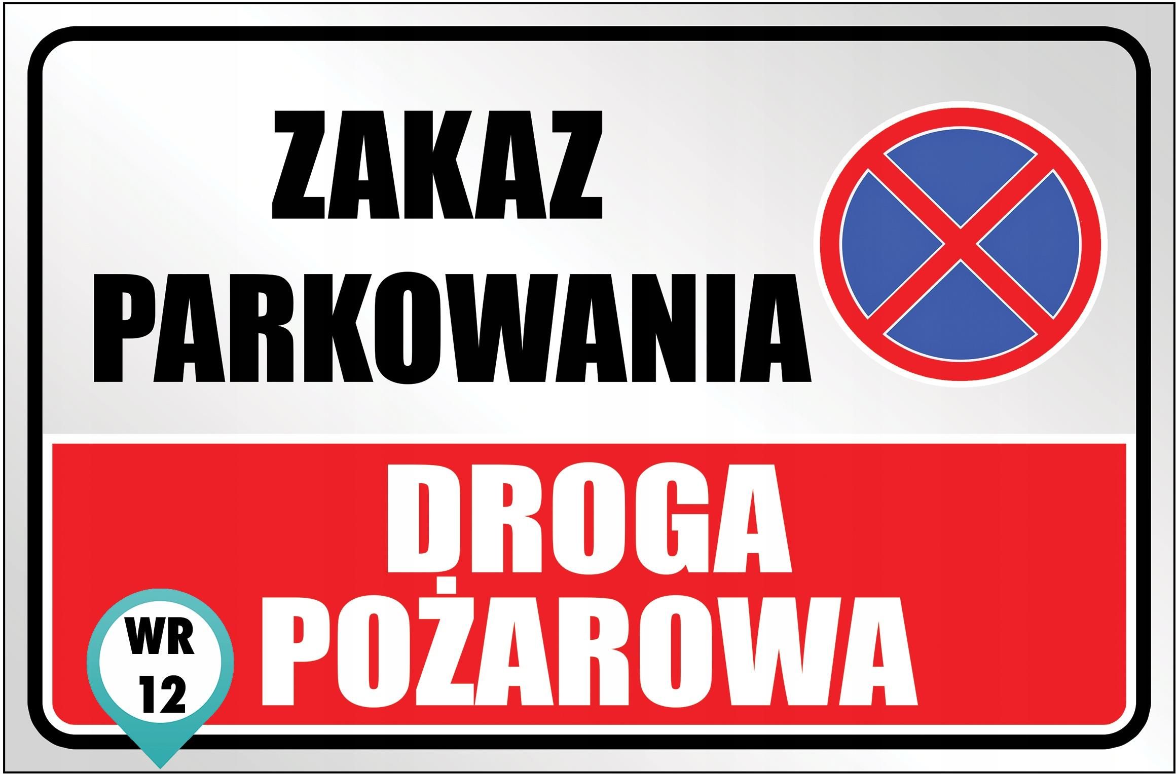 Zakaz Parkowania Brama Wjazdowa Tabliczka 40X27cm - Ceny I Opinie ...